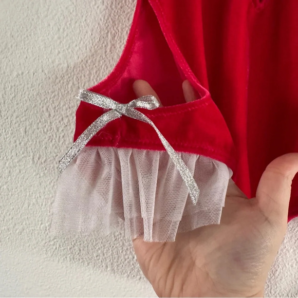 Boudoir Velvet Santa Teddy Bodysuit Christmas Intimate Lengerie Festive Small - Picture 8 of 13